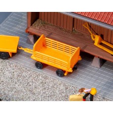 180991 - platform trucks orange 2 pieces