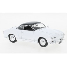 VW Karmann Ghia Coupe white, black, 1958,