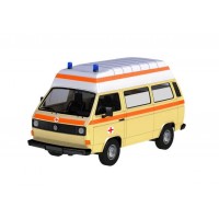 VW -  T3 High Roof Ambulance - Yellow/White